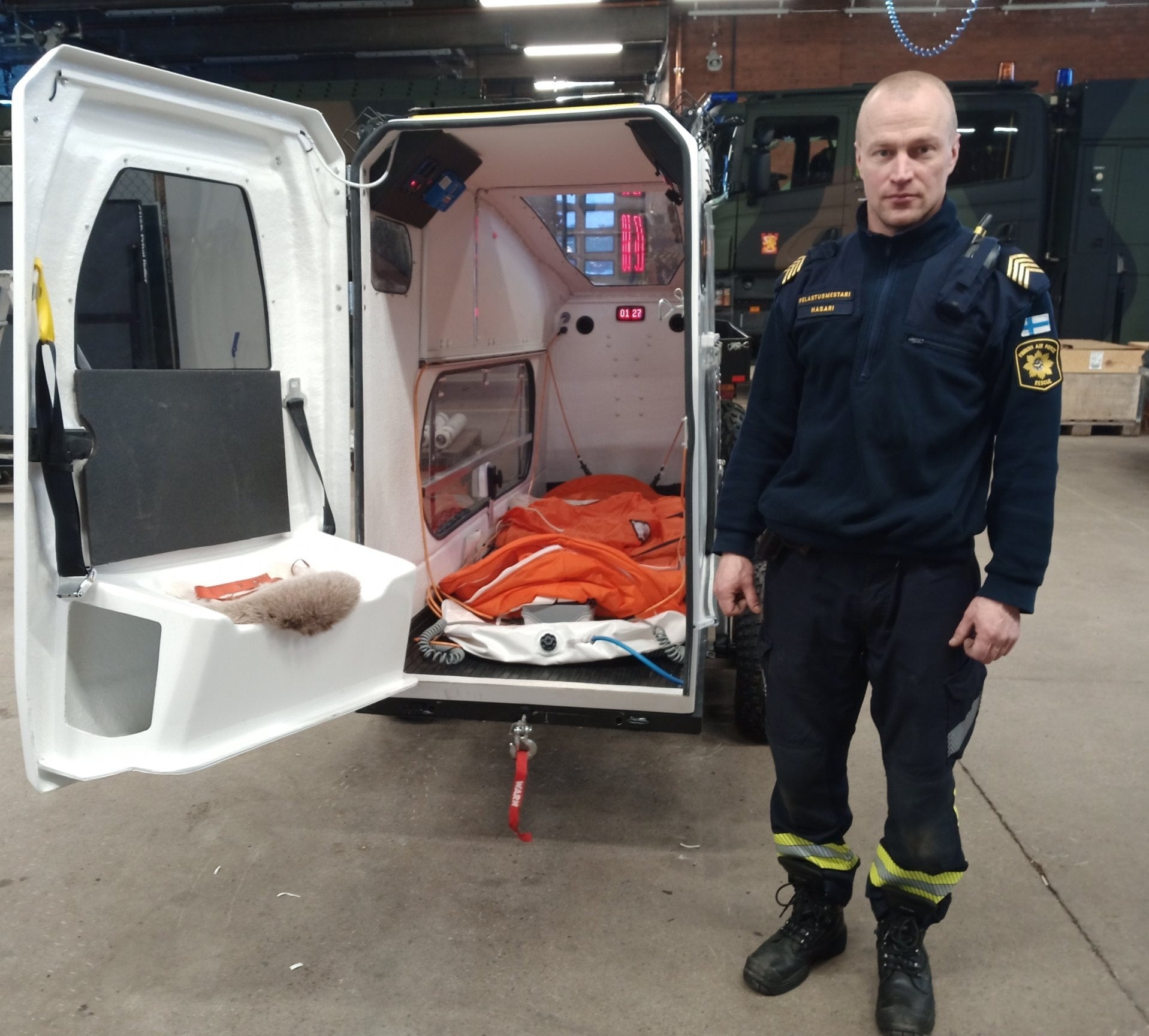 ENSIMMÄINEN ARCTIC RESCUE-PELASTUSJÄRJESTELMÄ LUOVUTETTU – Arctic ...